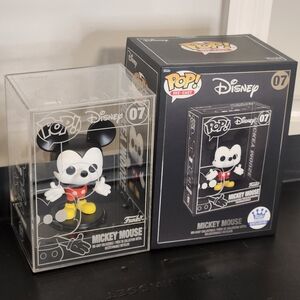 Funko Pop Die-Cast Mickey Mouse #07 Metal Funko Exclusive